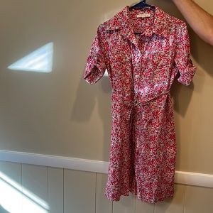 Rosie Pope Liberty Pocket Front Maternity Dress, Size S